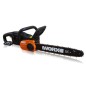 Cordless chainsaw WG384E.9 battery and charger EXCLUDED 35 cm bar