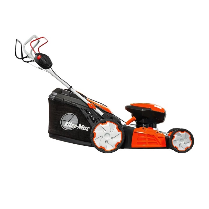 OLEOMAC Gi48T 40V self-propelled battery-powered lawnmower, 46 cm cutting width, 70L grass catcher | Newgardenmac.com