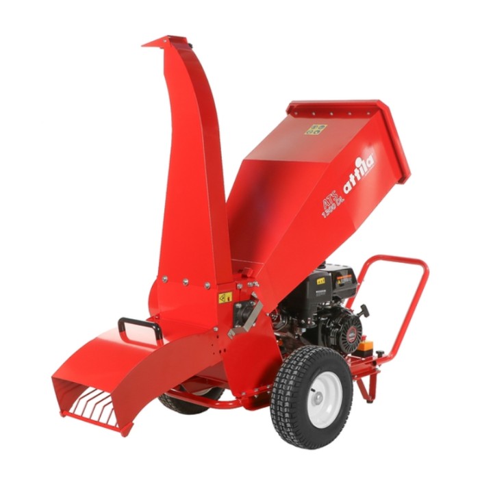 Professional petrol chipper ATTILA ATS1300DL 420cc cutting diameter 10cm | Newgardenmac.com