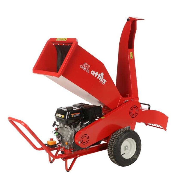 Broyeur de branches professionnel à essence ATTILA ATS1300DL 420 cm³, diamètre de coupe 10 cm | Newgardenmac.com