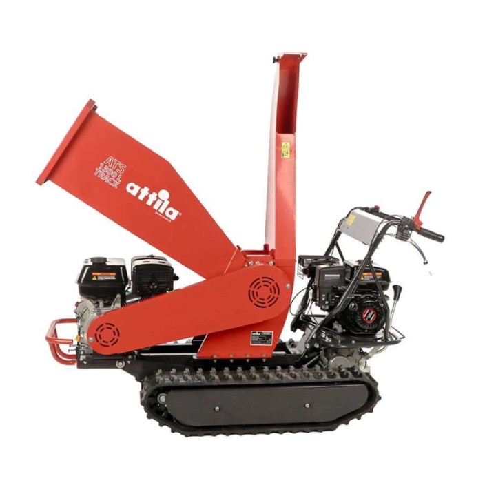 Professioneller Holzhäcksler ATTILA ATS1300LTRACK 420 cm³, max. Astdurchmesser 100 mm | Newgardenmac.com