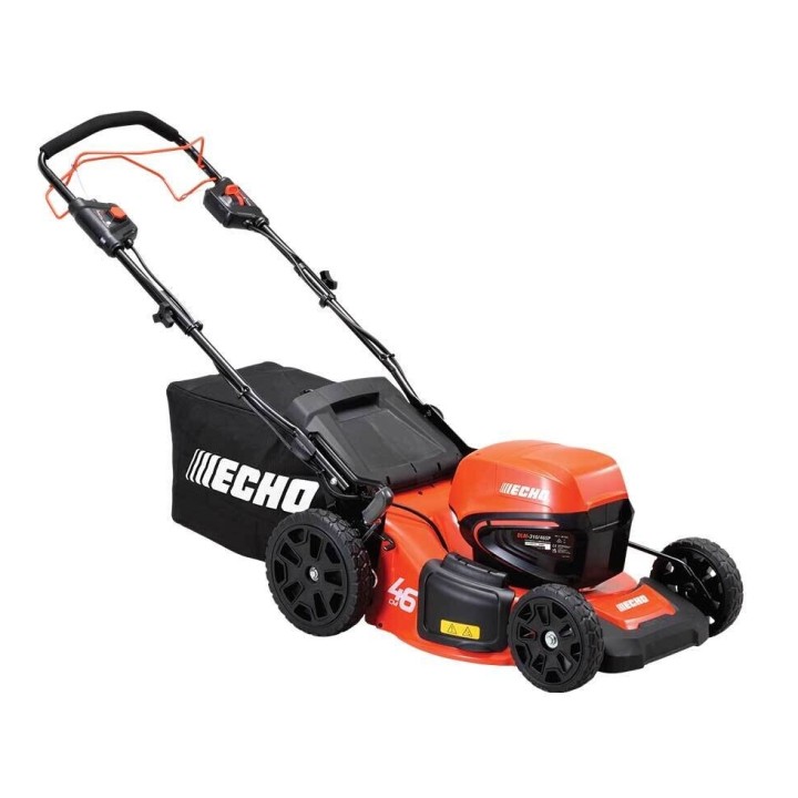 Tondeuse à gazon autotractée à batterie ECHO DLM-310/46SP 40V, largeur de coupe 46 cm | Newgardenmac.com