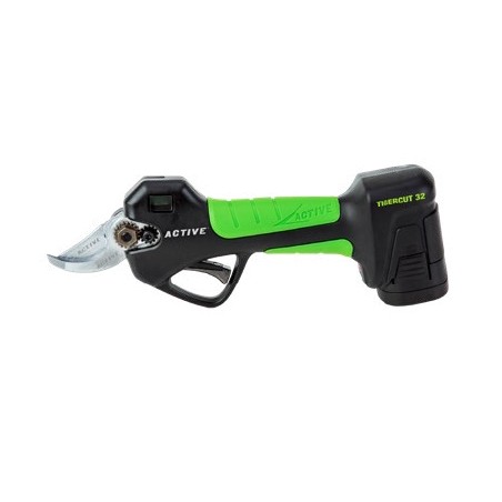 ACTIVE TIGERCUT 32 cordless pruning shear with 2 batteries and charger | Newgardenmac.com