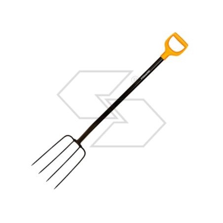 FISKARS Solid composting fork - 133433 for soil care F1003459 | Newgardenmac.com