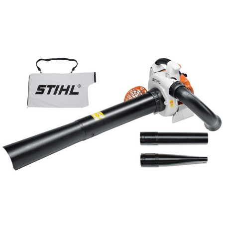 Aspirateur à essence STIHL SH86 27,2 cm³, vitesse maximale de l'air 76 m/s | Newgardenmac.com