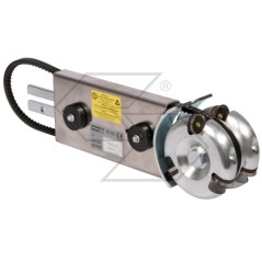 6-flute log cutter TYPE 125 with 12 mm slot for chain saw | Newgardenmac.com