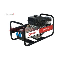 Générateur de courant essence ZANETTI GB5000LE 5kVA 230V démarrage électrique | Newgardenmac.com