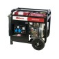 Generatore corrente diesel 9,6hp 10 lt. ZANETTI ZDG6500CEV avviamento elettrico