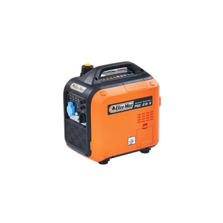 Electric power generator OLEOMAC PGE 23i S engine Emak 79cc autonomy 6.3 h | Newgardenmac.com