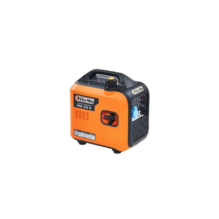 Electric power generator OLEOMAC PGE 23i S engine Emak 79cc autonomy 6.3 h | Newgardenmac.com