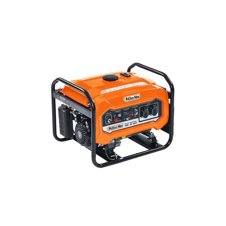 Generador de corriente eléctrica OLEOMAC PGE 35 DCS motor Emak 212cc autonomía 15h | Newgardenmac.com