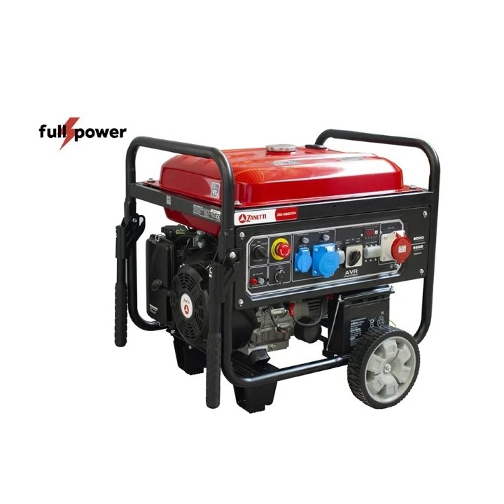 Generatore di corrente monofase trifase ZANETTI ZBG10003CEA 625cc 9,2 kW-8,2 kW | Newgardenmac.com
