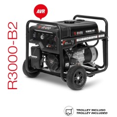 RATO R3000 gasolina 212 cc generador de corriente potencia máxima 3,0 kW AVR | Newgardenmac.com