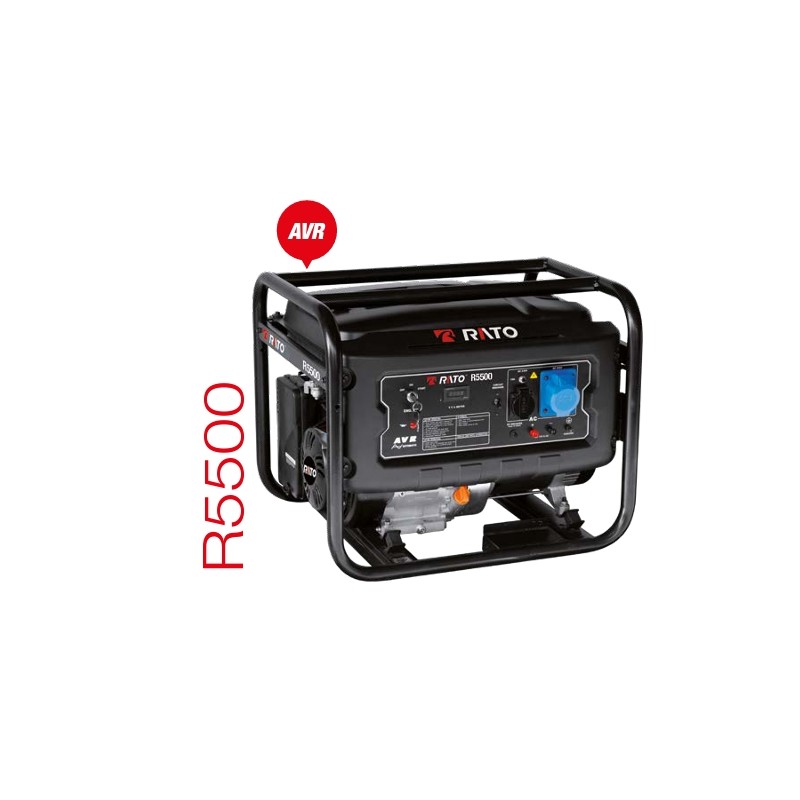 RATO R5500 gasolina 389 cc generador potencia máxima 5,5 kW