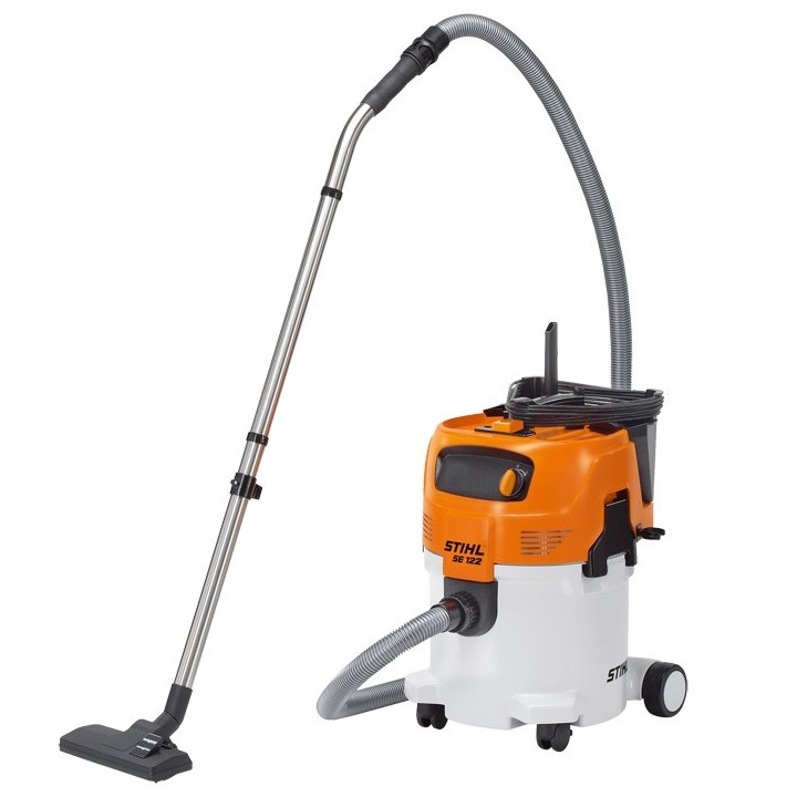 Aspirador eléctrico en seco y húmedo STIHL SE 122 1,5 kW 250 mbar 3700 l/min | Newgardenmac.com