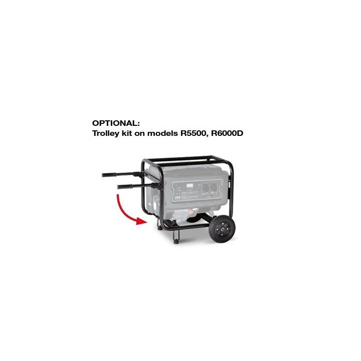 RATO R5500 petrol-powered 389 cc generator maximum power 5.5 kW | Newgardenmac.com