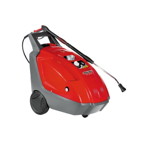 Electric hot water pressure washer OLEOMAC PW 300 HC 150 bar capacity 540 L/h | Newgardenmac.com