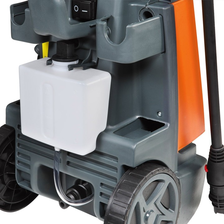 Elektrischer Kaltwasser-Hochdruckreiniger OLEOMAC PW 115 C 125 bar Leistung 360 L/h | Newgardenmac.com