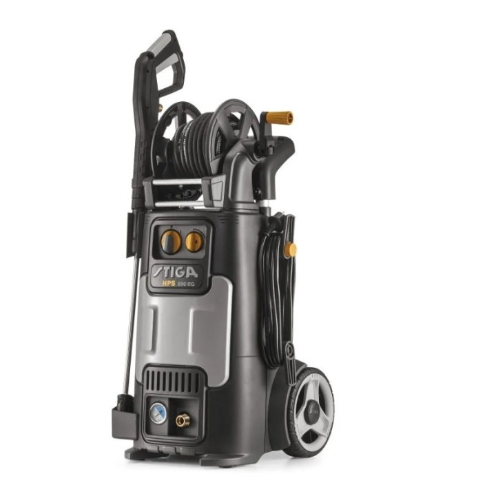 Hidrolimpiadora STIGA HPS650RG motor 2800W presión máx 150bar manguera 12m | Newgardenmac.com