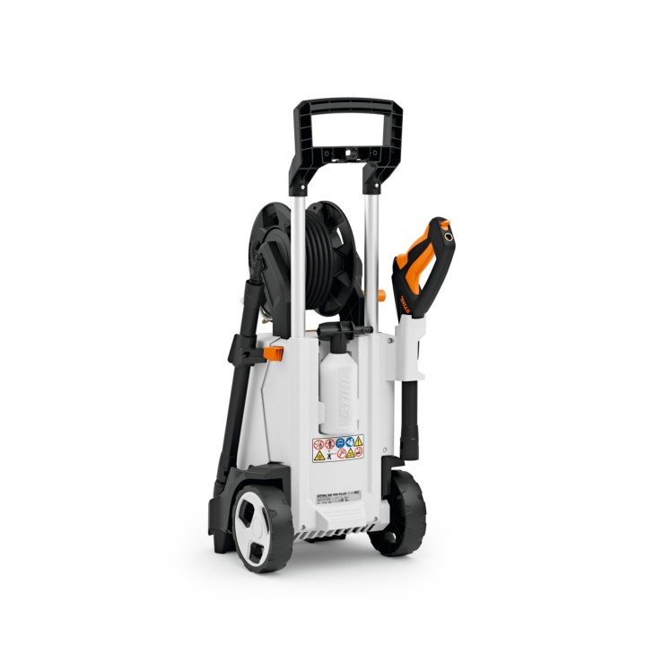 Hidrolimpiadora STIHL RE 140 PLUS 2,5 kW, presión máxima 180 bar, caudal 510 l/h | Newgardenmac.com
