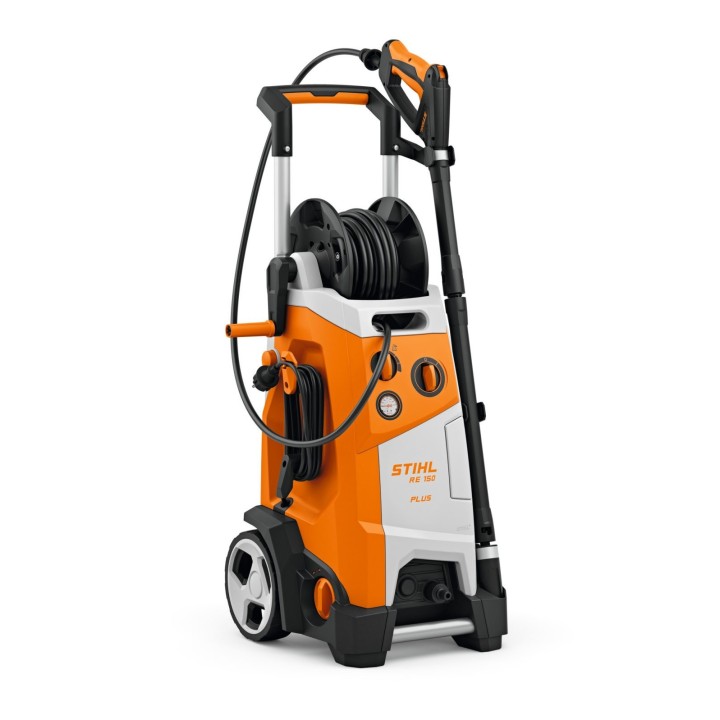 Hidrolimpiadora STIHL RE 150 PLUS 2,9 kW, presión máxima 180 bar, caudal 612 l/h | Newgardenmac.com