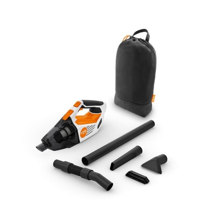 Aspirador de mano sin cable STIHL SEA 20.0 con boquillas y bolsa de transporte | Newgardenmac.com