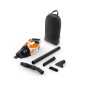 Aspirador de mano sin cable STIHL SEA 20.0 con boquillas y bolsa de transporte