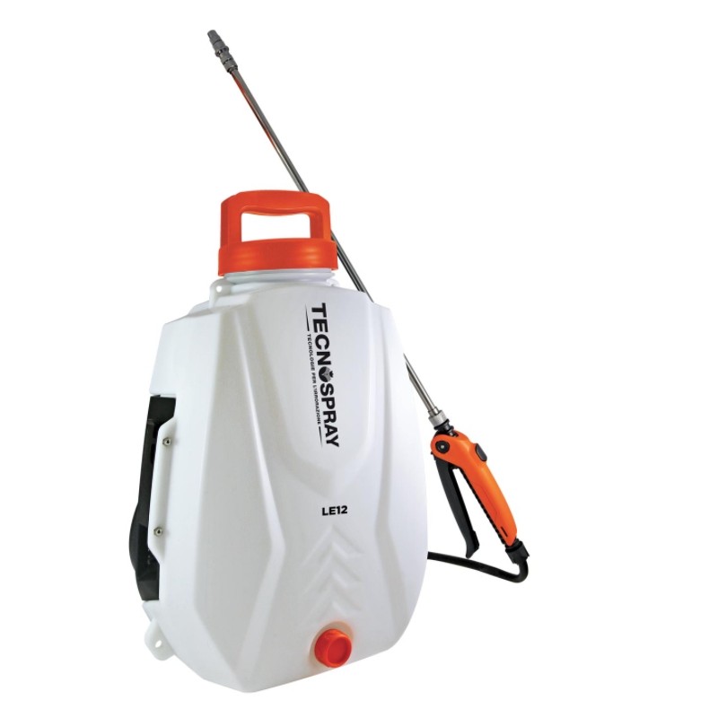 Irroratrice TECNOSPRAY LE12 capacita' 12L batteria litio 12Ve carica inclusi