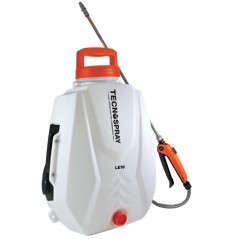 Irroratrice TECNOSPRAY LE16 capacita' 16L batteria litio 21 V e carica inclusi | Newgardenmac.com