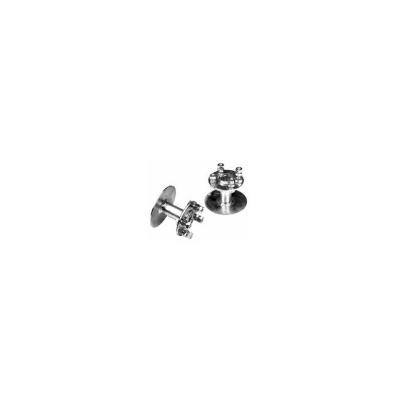 Set of wheel hubs 4.00-10 motor cultivator NIBBI BRIK 5 S