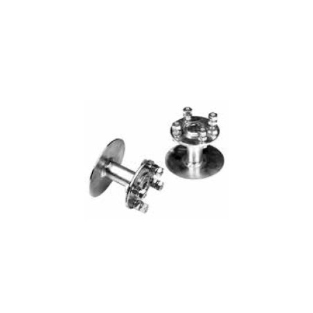 Set of wheel hubs 4.00-10 motor cultivator NIBBI BRIK 5 S | Newgardenmac.com