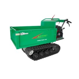 Motocarriola ACTIVE POWER TRACK 1600DMP cassone dumper ribaltamento manuale | Newgardenmac.com