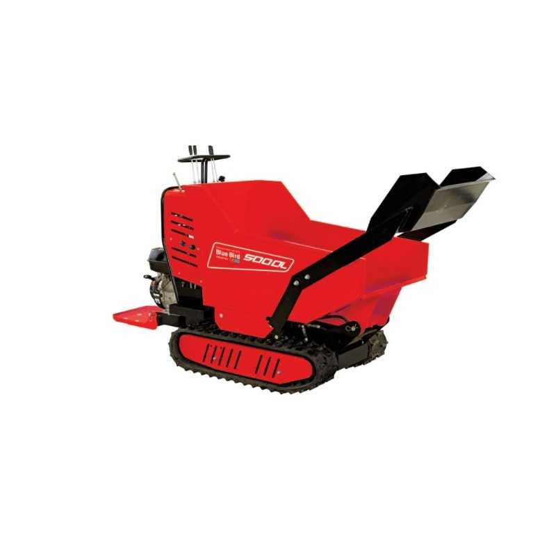 Motocarriola BLUE BIRD CARRIER 500 DLH motore Loncin 270cc carico 500kg idraulico