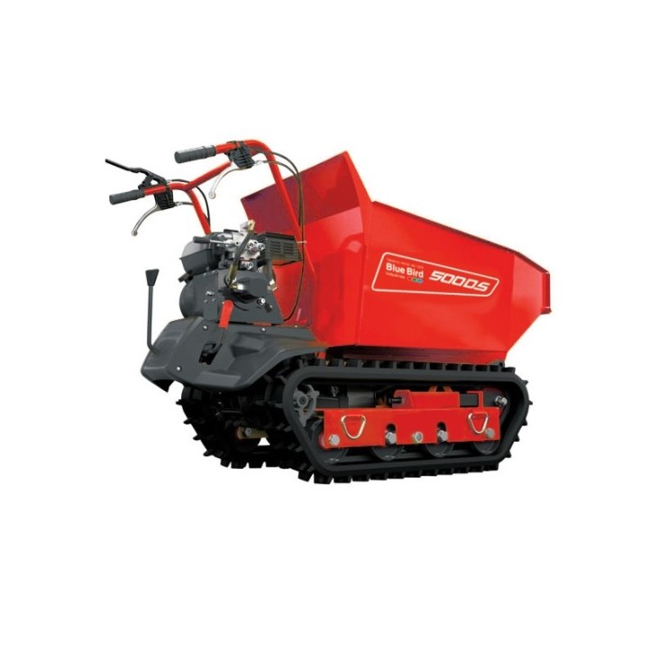 BLUE BIRD CARRIER500DSH carretilla de mano Loncin4T196cc motor 500kg carga hidráulico | Newgardenmac.com