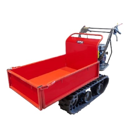 TAG300T Chariot à chenilles AMA avec moteur Loncin 6,5 Hp 196 cc | Newgardenmac.com