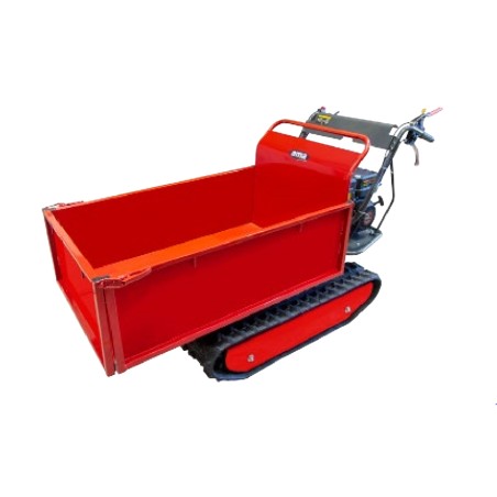 TAG500T AMA crawler tracked wheelbarrow with 6.5 Hp 196 CC Loncin engine | Newgardenmac.com