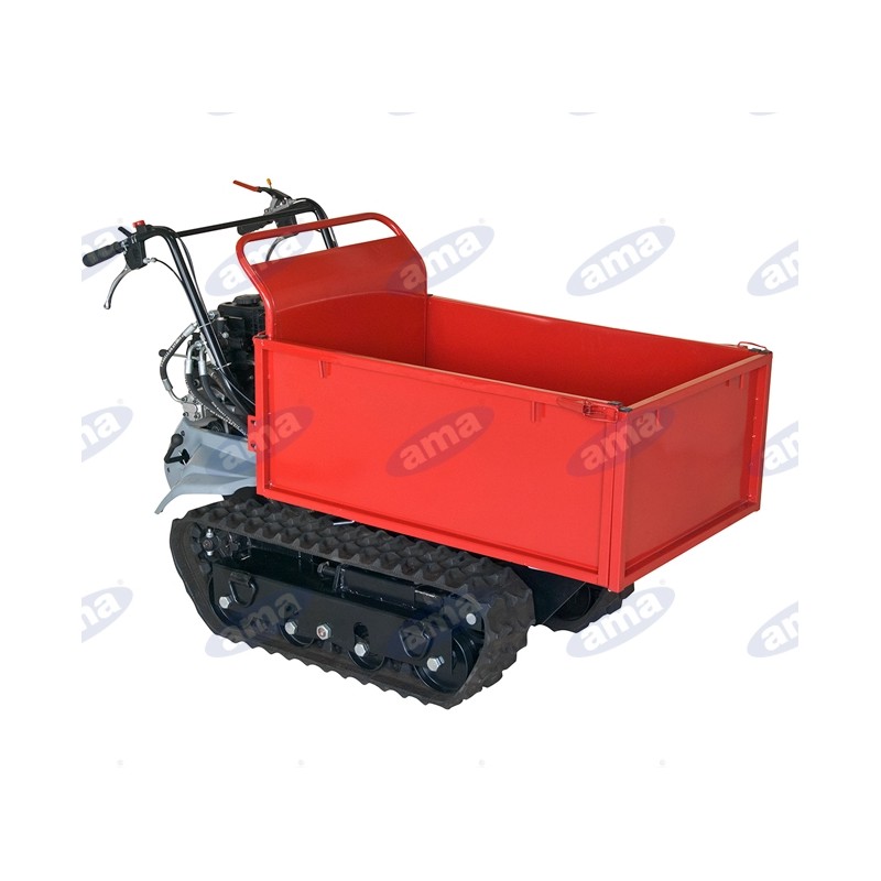 TAG500TL crawler tracked wheelbarrow with 9 hp 270 cc Loncin engine