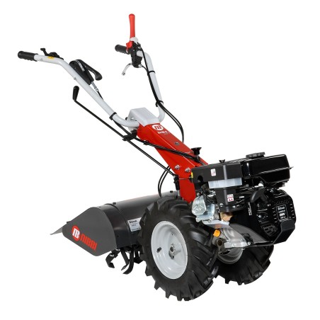 Motocultor NIBBI BRIK 1S Motor de gasolina Emak 182 cc con ruedas y timón | Newgardenmac.com