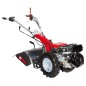 NIBBI BRIK 5S walking tractor Emak K 800 H petrol engine with wheels and tiller