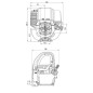 ZANETTI ZBP25-35BA petrol aluminium self-priming motor pump low head