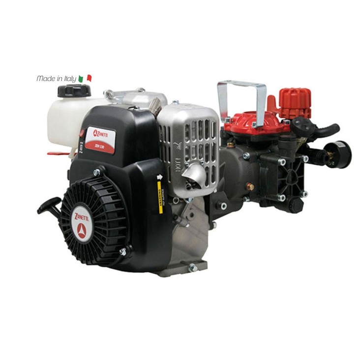 Motobomba pulverizadora de gasolina ZANETTI ZEN25i con bomba ANNOVI REVERBERI AR252 | Newgardenmac.com