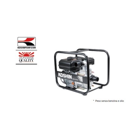 Motopompa BLUE BIRD SEV-50X motore Koshin K180 179 cc portata max 620 l/min | Newgardenmac.com