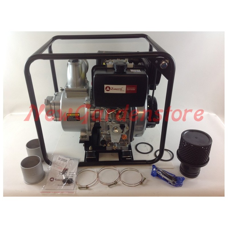 ZANETTI ZDP100BEV low head EURO V self-priming diesel motor pump