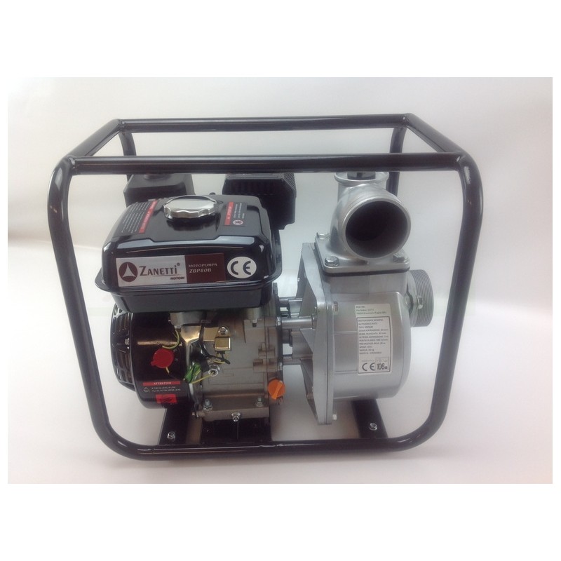 ZANETTI ZDP80BV low head self-priming diesel motor pump EURO V