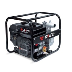 RATO RT100 motor pump with R300 self-priming 4-stroke 301 cc petrol engine | Newgardenmac.com