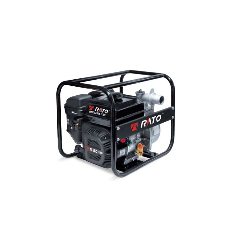 RATO RT100 motor pump with R300 self-priming 4-stroke 301 cc petrol engine