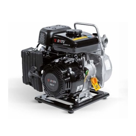 Motopompe RATO RT25 avec moteur à essence 4 temps auto-amorçant R80-V 78,5 cc | Newgardenmac.com