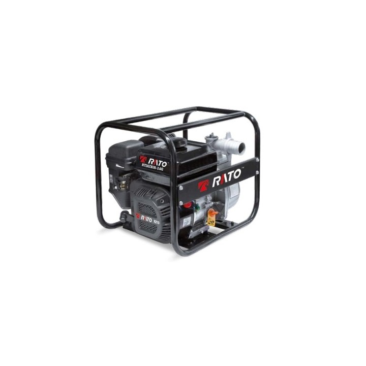 Motopompe RATO RT50 avec moteur à essence R210 4 temps auto-amorçant 212 cc | Newgardenmac.com