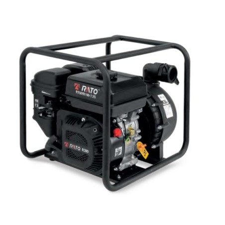 RATO RT50YB100 self-priming motor pump with R390 4-stroke petrol engine | Newgardenmac.com