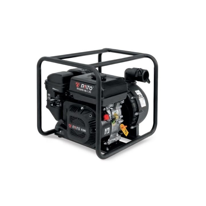 RATO RT50YB100 self-priming motor pump with R390 4-stroke petrol engine | Newgardenmac.com